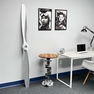 74" Piper PA-20 Pacer Brushed Aluminum Fix-Pitch Airplane Propeller Wall Display